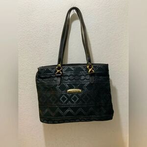 NWOT Capezio Canvas Tote Bag with leather trim